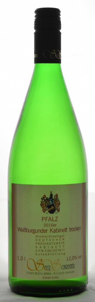 2022er Weissburgunder Kabinett trocken 2022er Weissburgunder Kabinett trocken
