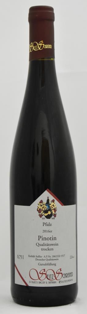 2019er Pinotin QbA Rotwein trocken 2019er Pinotin QbA Rotwein trocken