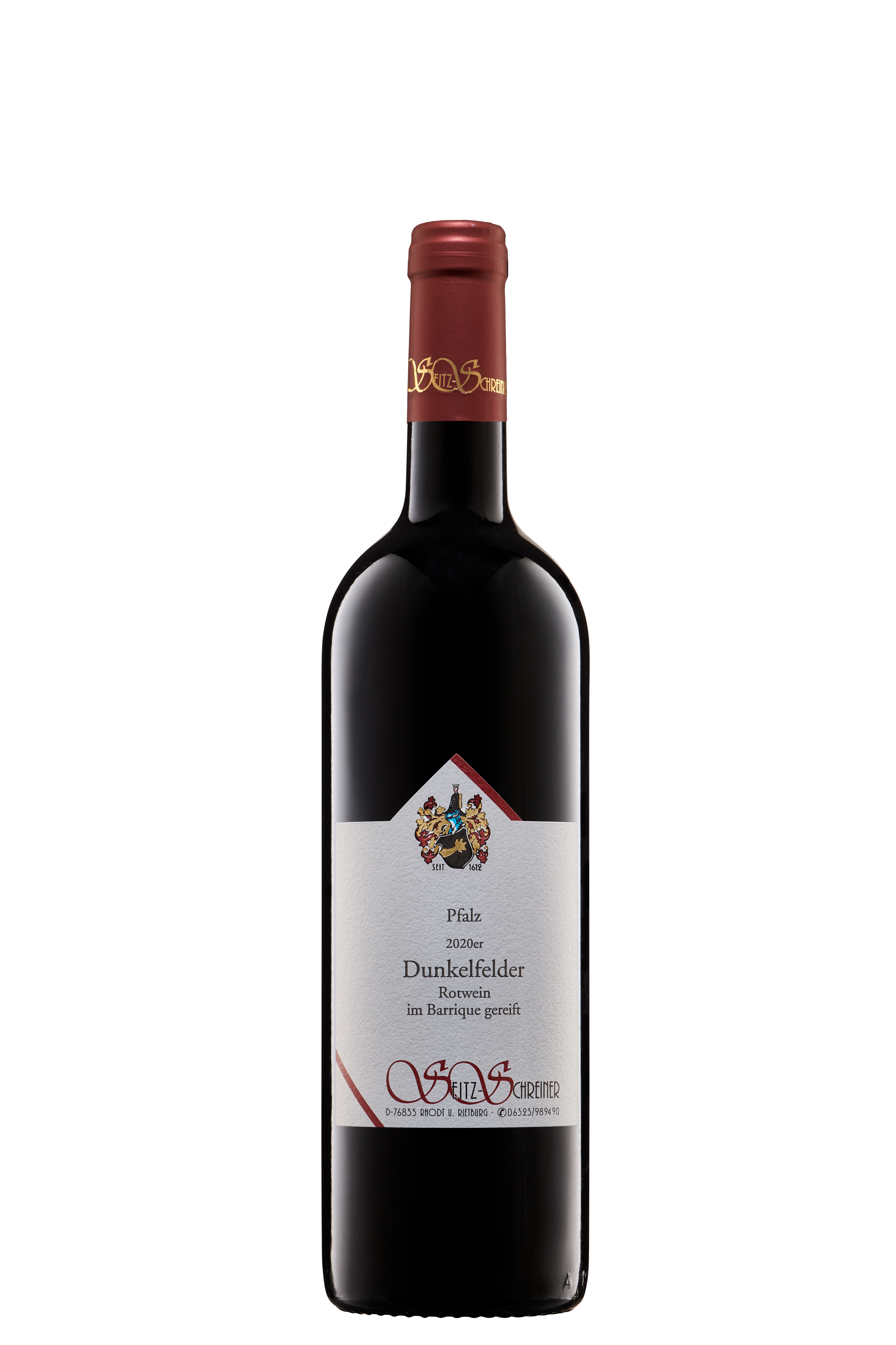 2022er Dunkelfelder Barrique  Rotwein QW